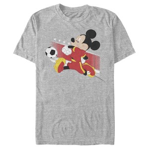 Men's Mickey & Friends Mickey Mouse Belgium Soccer Team T-Shirt - 1 of 4
