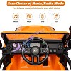 24V 2-Seater Kids Ride On Truck, 4WD Electric Car w/Remote, 4×55W Motors, Suspension, LED Lights, Music - 4 of 4