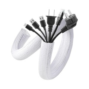Dazzling Pops White Cable Sleeve Cover - 1 of 4