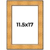PosterPalooza | Embellished Gold Picture Frame - UV Acrylic, Foam Board Backing, Hanging Hardware - 2 of 4