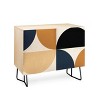 Color Poems Bold Minimalism XII Credenza - Deny Designs - 2 of 3