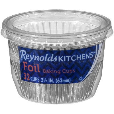 Reynolds Kitchens Bakeware Aluminum Pans with Lids, Blue, 8x8 inch, 3