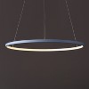 JONATHAN Y Brice Modern Contemporary Metal Round Dimmable Integrated LED Pendant - 2 of 4