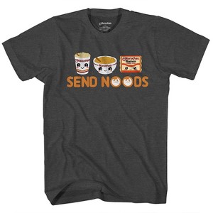 Men's Maruchan Send Noods T-Shirt - Maruchan Ramen Noodles Send Noods Shirt - 1 of 4