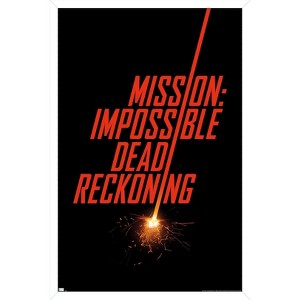 Trends International Mission Impossible: Dead Reckoning Part 1 - Fuse One Sheet Framed Wall Poster Prints - 1 of 4