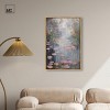 Art Remedy Pink Impressionisty Lilypads Impressionism Wall Art Framed - 2 of 4