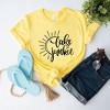 Simply Sage Market Lake Junkie Short Sleeve Tee - XS - Yellow - 3 of 4