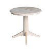 International Concepts 30" Round Top Pedestal Table - 28.9"H - 2 of 4