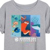 Women's - Disney - Marine Life Institute Oversized Graphic T-Shirt - 2 of 4