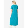 Woman Within Perfect Short-Sleeve Scoopneck Maxi Tee Dress - 3 of 4