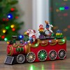 Northlight LED Lighted Musical Train with Santa Christmas Village Decoration  - 10.25" - 2 of 4