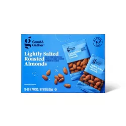Lightly Salted Roasted Almonds - 10ct - Good & Gather™