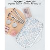 Generic Travel Makeup Bag Small Floral Cosmetic Bag Portable Makeup Pouch - 4 of 4
