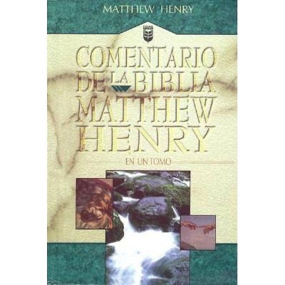 Comentario de la Biblia Matthew Henry - (Hardcover)