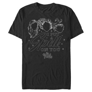 Men's Disney Hocus Pocus Spell on You Silhouette T-Shirt - 1 of 4