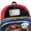 Nintendo Super Mario Bros All Over Character Molded Iridescent 16" Backpack Multicoloured - 4 of 4