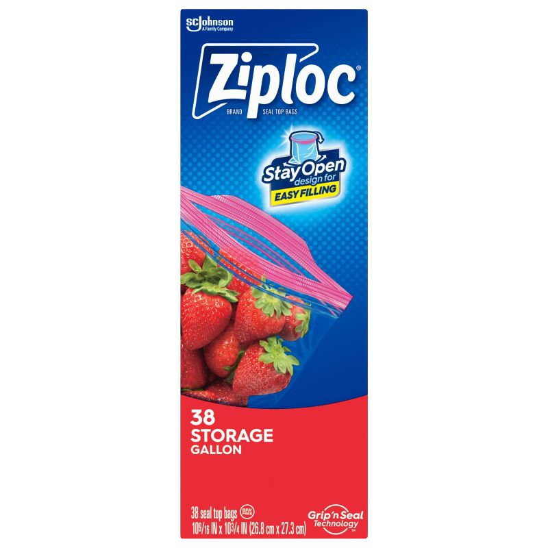 Ziploc Storage Gallon Bags, 3 of 19