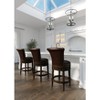 Pullman Counter Stool in Reclaimed Oak Finish with Ronan Stone Vegan Leather - 3 of 4