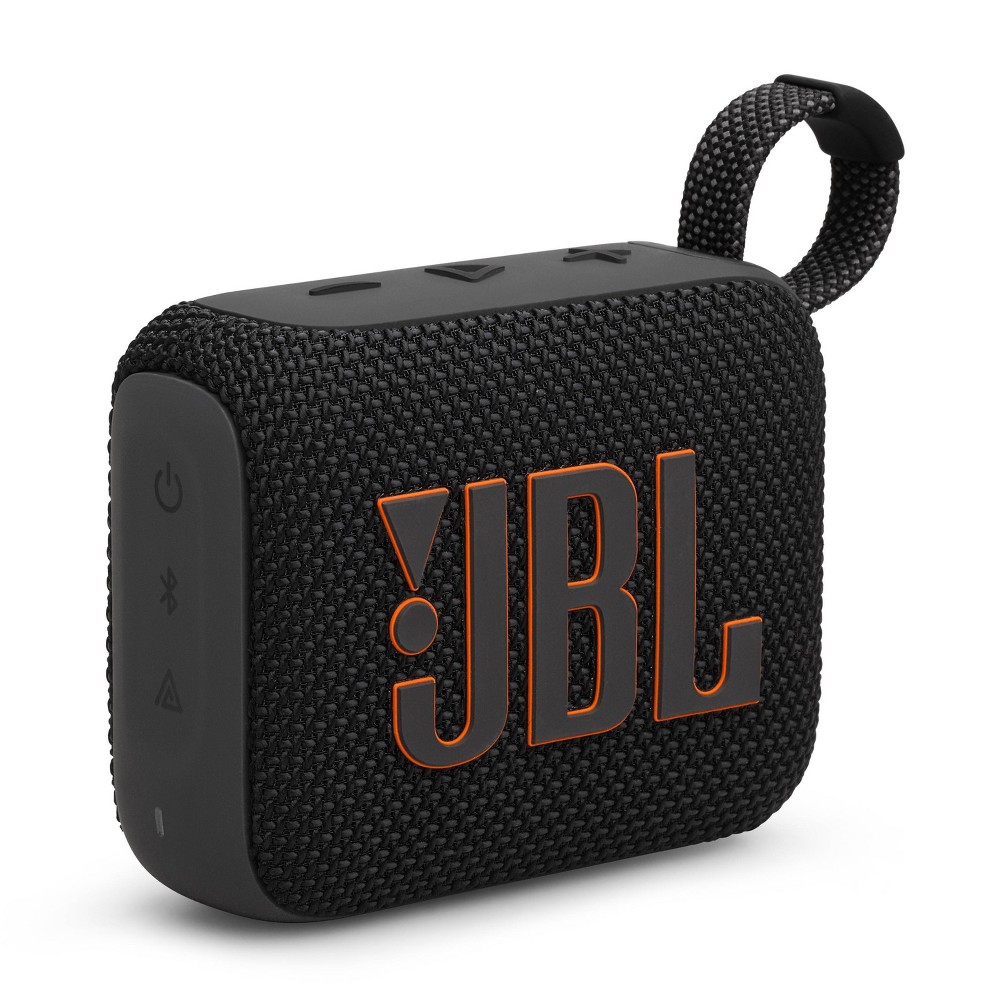 Photos - Portable Speaker JBL Go4 Portable Bluetooth Waterproof Speaker - Black 