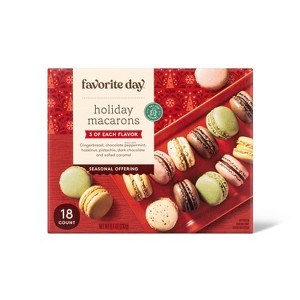 Frozen Holiday Macarons - 18ct/8.18oz - Favorite Day™ - 1 of 3