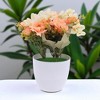 Unique Bargains Artificial Plants Autumn Cherry Blossoms Plastic 3.74"x3.74"x7.87" 1 Pcs - 2 of 4