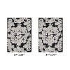 Medallion Collection 2 Piece 100% Cotton Tufted Bathroom Rug Set  with Non-Slip Backing, Machine Washable, Tumble Dry Bath Mat - 2 of 4