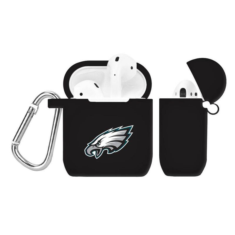 NFL Philadelphia Eagles Silicone AirPods Case Cover, 1 of 4