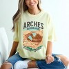 Simply Sage Market Women's Arches National Park Explore More Short Sleeve Garment Dyed Tee - 2 of 4