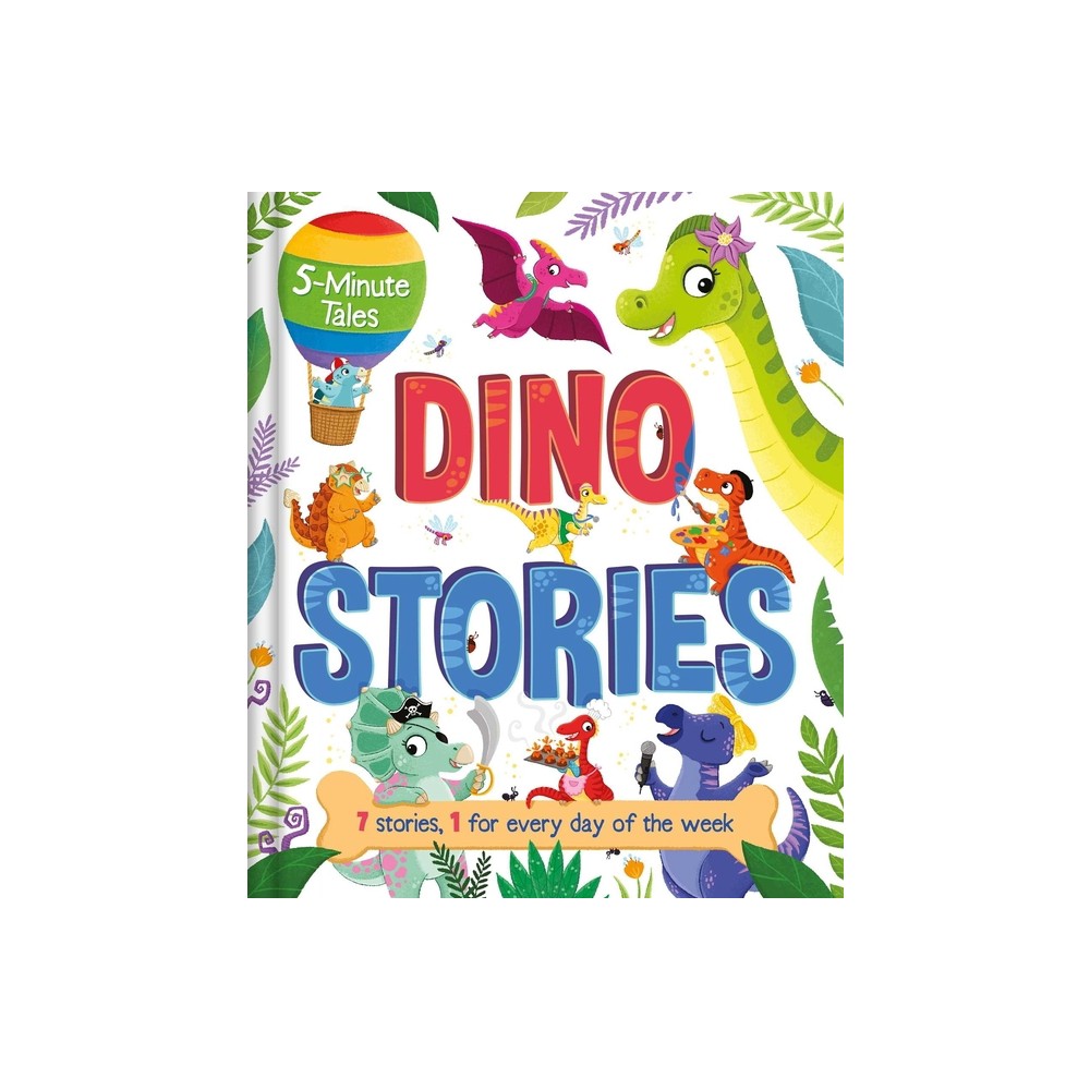 5-Minute Tales: Dino Stories - by Igloobooks (Hardcover)