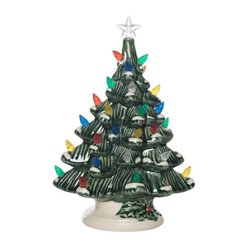 Transpac 10 8 In Holiday Vintage Starry Tree : Target