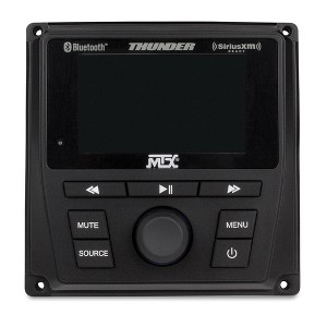 MTX Audio AWMC3 All-Weather Multimedia Controller with Bluetooth, AM/FM/ WB, and SXM Ready - 1 of 4