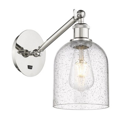 Bella - 1 Light Arm Adjusts Up and Down Wall Sconce In Industrial Style-9.5 Inches Tall and 5.5 Inches Wide