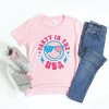 The Juniper Shop SmileyWorld Party In The USA Youth Short Sleeve Tee - 3 of 4