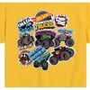 Boys' - Hot Wheels - Monster Truck Stickers Short Sleeve Graphic T-Shirt - 2 of 4