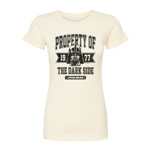 Women's - Star Wars - Property Of The Dark Side Fitted Graphic T-Shirt - 1 of 2