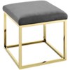 Modway Anticipate Ottoman Gold Gray - 2 of 4