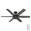 Hunter Noble Bronze Jetty WeatherMax Outdoor Ceiling Fan 52" Corrosion-Resistant Wet Rated with Wall Control - 2 of 4