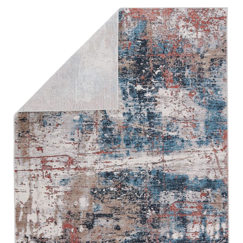 Casiane Abstract Area Rug Red/Blue - Jaipur Living, 4 of 7