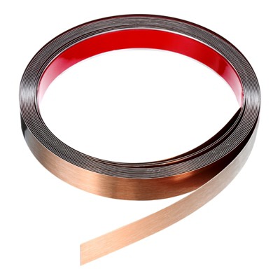 brushed rose gold