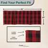 Park Designs Buffalo Check Lined Valance 15" L - 3 of 4