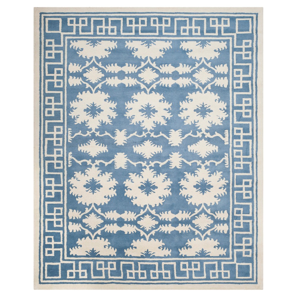 8'x10' Liviah Rug Blue/Ivory - Safavieh