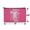 Peppa Pig Party Time Makeup Cosmetic Bag Organizer Pouch - 4 of 4
