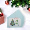 Unique Bargains Christmas Greeting Card Multicolor 4.5" x3.1" 10 Pcs - 2 of 4