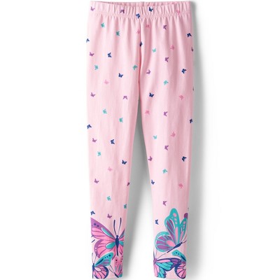 Lands' End Kids Tough Cotton Novelty Leggings