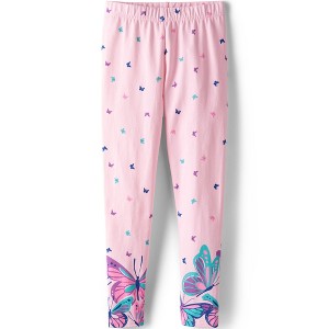 Lands' End Kids Tough Cotton Novelty Leggings - 1 of 2