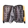 InUSA Pilot Lightweight Hardside Large Checked Spinner Suitcase - image 3 of 4