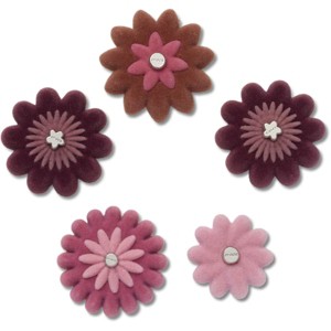 Crocs Jibbitz Velvet Flowers Shoe Charms - 1 of 4
