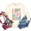 Simply Sage Market Women's Boho No Rain No Flowers Long Sleeve Garment Dyed Tee - 2 of 4