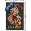 Trends International Disney The Lion King 30th - Scar Framed Wall Poster Prints - 3 of 4