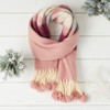 Design Imports Zoey Stripe Scarf - Pink - 2 of 4